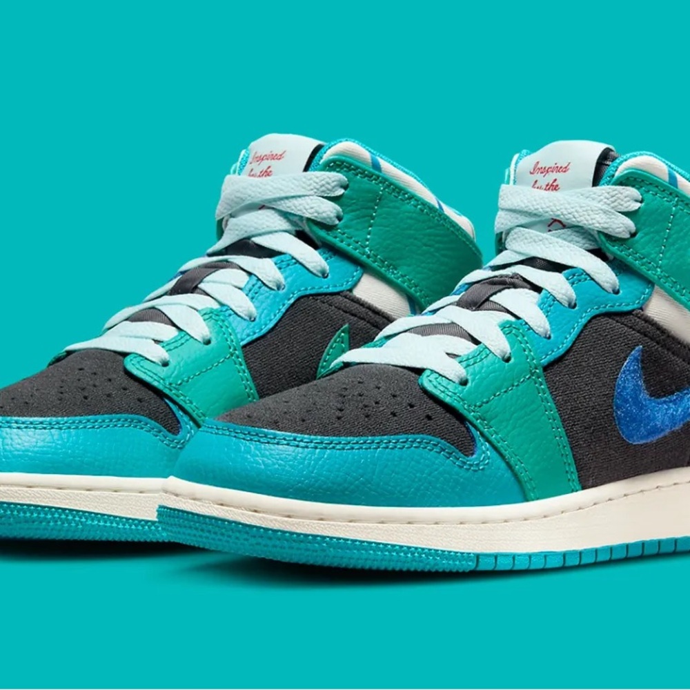 Jordan 1 Mid GS Inspired By the Greatest